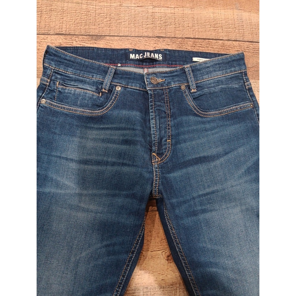 Mac‎ Jeans Candiani Made in Italy Arne Pipe Selvedge Sz 33 (2789)